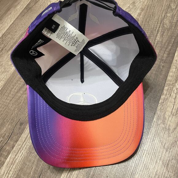 NEW Lewis Hamilton x Mercedes AMG F1 Austin GP Hat – Special Edition Tie-Dye - Picture 5 of 8